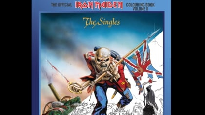 IRON MAIDEN: Second Official Coloring Book, 'The Singles', Coming In June